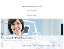 Tablet Screenshot of doctorscpa.com
